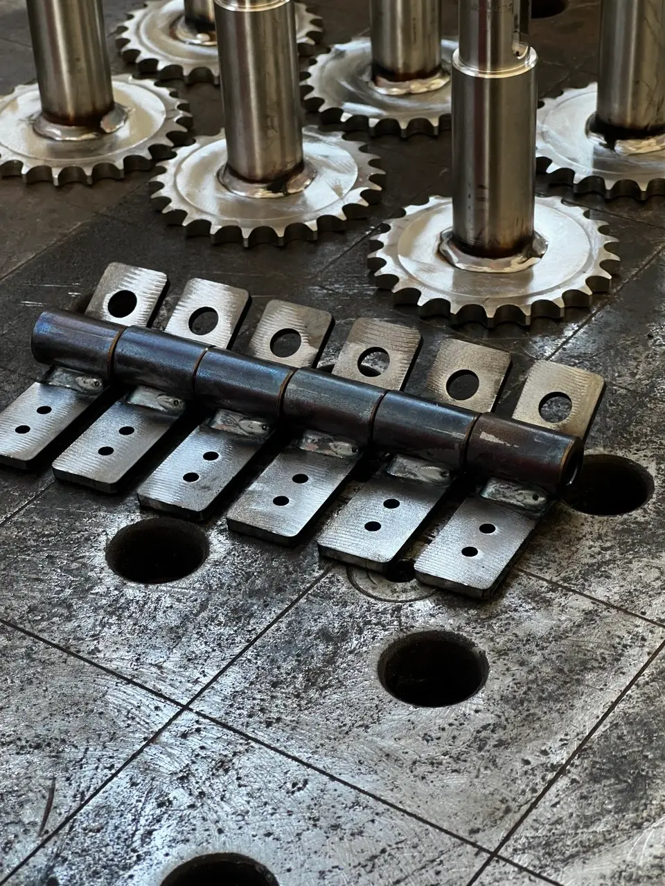 Controllo qualita su giunzione saldata manualmente